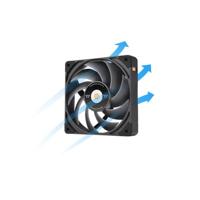 Thermaltake CL-F171-PL12BL-A koelsysteem voor computers Computer behuizing Ventilator 12 cm Zwart 3 - thumbnail