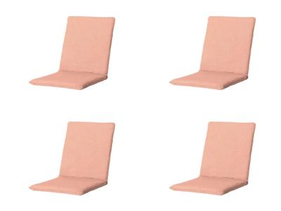 Stapelstoel kussen universeel ca. 97x49 cm Napels salmone water repellent coating (4 stuks) Madison - Madison Stapelstoel kussen universeel ca. 97x49 cm Napels salmone water repellent coating (4 stuks) Madison - Madison