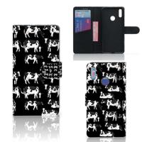 Huawei Y7 (2019) | Telefoonhoesje | Met pasjeshouder | Koetjes - thumbnail