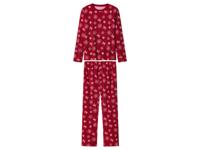 esmara Velours kinder kerstpyjama (Rood, 146/152) - thumbnail