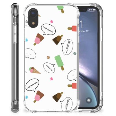 Apple iPhone Xr Beschermhoes IJsjes Apple iPhone Xr Beschermhoes IJsjes