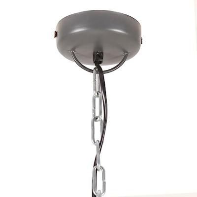 VidaXL Hanglamp industrieel e27 32 cm grijs