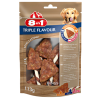 8in1 Triple Flavour wings hondensnacks 6 verpakkingen - thumbnail
