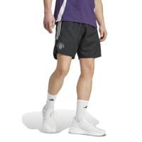 adidas Manchester United Downtime Broekje 2025-2026 Zwart Wit Paars - thumbnail