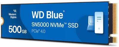 Western Digital Blue SN5000 500 GB M.2 PCI Express 4.0 NVMe 3D TLC NAND - thumbnail