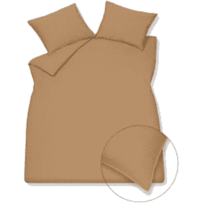 Vandyck Vandyck Dekbedovertrek WASHED COTTON CL sandy gold