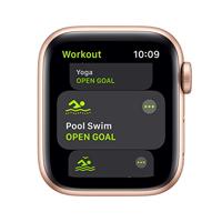 Apple Horloge SE GPS, 40mm Zilver Aluminium Case met Witte Sport Band - Regular (Refurbished) - thumbnail