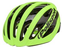 Polisport light pro fietshelm m 52-58cm fluo geel/zwart - thumbnail