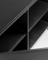 Kave Home Dressoir 'Shantay' Zwart metaal, 160cm - thumbnail