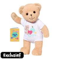 Baby Born Knuffelbeer + Boekje 36 cm - thumbnail