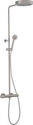 Ben Engraved Line regendoucheset Ø25cm RVS-look Ben Engraved Line regendoucheset Ø25cm RVS-look