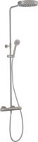 Ben Engraved Line regendoucheset Ø25cm RVS-look - thumbnail
