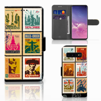 Samsung Galaxy S10 | Flip Cover | Postzegels - thumbnail