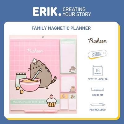 Pusheen 4 persoons Planner 2026