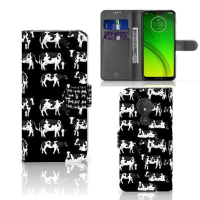 Motorola Moto G7 Power | Telefoonhoesje | Met pasjeshouder | Koetjes Motorola Moto G7 Power | Telefoonhoesje | Met pasjeshouder | Koetjes