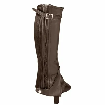 Mondoni Deluxe minichaps bruin maat:s Mondoni Deluxe minichaps bruin maat:s