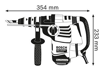 Bosch Blauw gbh 3-28 dfr boorhamer | 800w 3,1j - 061124a000