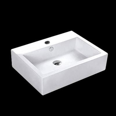 Wastafel Best Design Feel 58x46x16 cm Keramiek Wit Wastafel Best Design Feel 58x46x16 cm Keramiek Wit