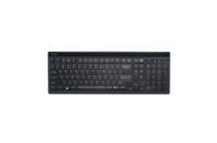Toetsenbord Kensington Advance Fit Zwart Qwerty Spaans - thumbnail