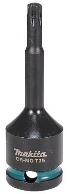 Makita Accessoires Slagschroefbit T35x78mm Impact Black 1/2" VK - E-19803