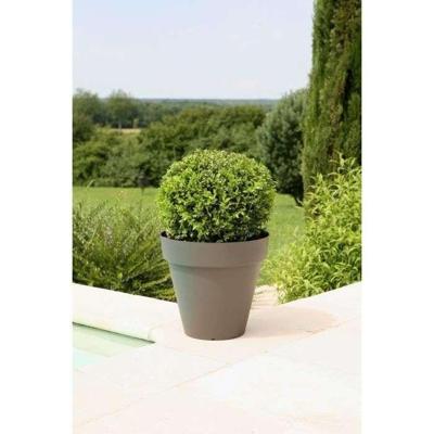 RIVIERA Soleilla bloempot - Rond - Ø 60 x 53,6 cm - glittergrijs RIVIERA Soleilla bloempot - Rond - Ø 60 x 53,6 cm - glittergrijs