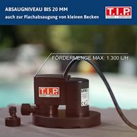 T.I.P. - Technische Industrie Produkte CoverOne 1500 AUT 30441 Zwembadpomp 1300 l/h 1.6 m - thumbnail