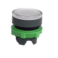 Schneider Electric ZB5AA18 ZB5AA18 Druktoets Kunststof frontring 1 knop Wit Druk-ontgrendeling 1 stuk(s) - thumbnail