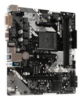 ASRock B450M-HDV R4.0 Moederbord Socket AMD AM4 Vormfactor Micro-ATX Moederbord chipset AMD® B450 - thumbnail
