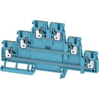 Weidmüller 2428520000 Doorgangsklem 3-etages 5.1 mm Spanveer Blauw 50 stuk(s)