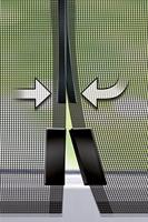 Muskietennet Schellenberg Deuren Magnetisch Glasvezel Antraciet (120 x 240 cm) - thumbnail