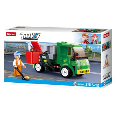 Sluban City cleaner vuilniswagen (m38-b0781b)