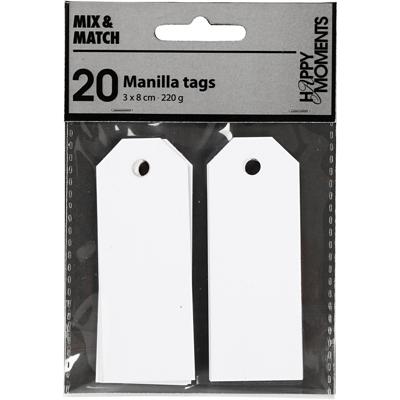 Creativ Company Https://www.cchobby.nl/manilla-labels-afm-3x8-cm-220-gr-wit-20-stuk-1-doos Creativ Company Https://www.cchobby.nl/manilla-labels-afm-3x8-cm-220-gr-wit-20-stuk-1-doos