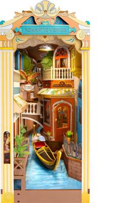 Robotime Book Nook Romantic Venice DIY Modelbouw Knutselen Robotime Book Nook Romantic Venice DIY Modelbouw Knutselen