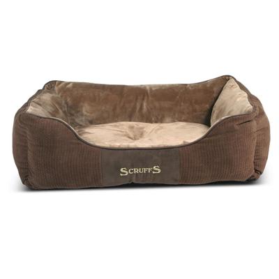Scruffs Chester Box Bed hondenmand Chocolate (bruin) L Scruffs Chester Box Bed hondenmand Chocolate (bruin) L