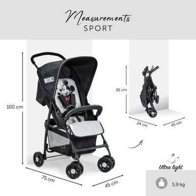 Kinderwagen Hauck Zwart