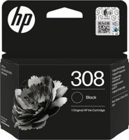 HP inktcartridge 308, 160 pagina's, OEM 7FP21UE, zwart - thumbnail
