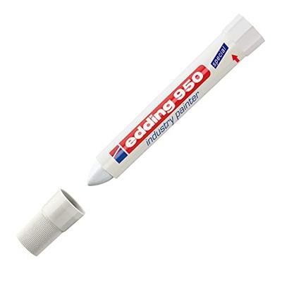 Viltstift edding 950 pasta rond 10mm wit | 10 stuks
