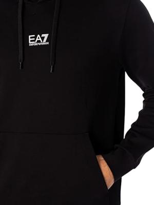 Emporio Armani EA7 8NPM32 Hoodie Heren Zwart - Maat XS - Kleur: Zwart | Soccerfanshop