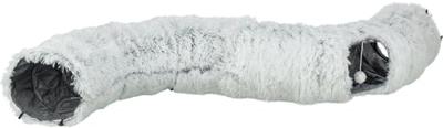 Trixie harvey pluche speeltunnel / donut wit / grijs