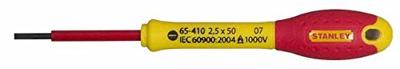 Stanley handgereedschap FATMAX Schroevendraaier Parallel VDE 2,5 X 50mm - 1-65-410 - 1-65-410