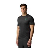 Castore Performance Trainingsshirt Donkergrijs Groen - thumbnail