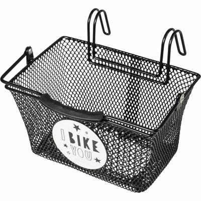 Basil tivoli - kinderfietsmand - voorop of achterop - zwart Basil tivoli - kinderfietsmand - voorop of achterop - zwart