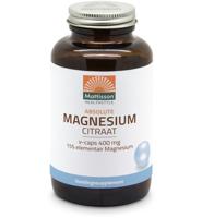 Mattisson HealthStyle Magnesium Citraat 60 mg Elementair Magnesium Capsules - thumbnail