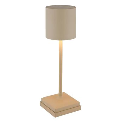Globo Moderne tafellampDixon zand bruin oplaadbaar - 58487S