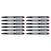 Liquid ink ballpoint pen Uni-Ball Rollerball Jestsream SX-210 Rood 12 Stuks - thumbnail
