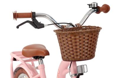 AMIGO Fairy 16 Inch Meisjes Terugtraprem Zalmroze