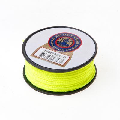 Melkmeisje Schietloodkoord fluor geel 1,3mm 50m - MM892000 Melkmeisje Schietloodkoord fluor geel 1,3mm 50m - MM892000