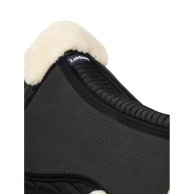 LeMieux Streamline Half Pad Zw/Nat Large zwart maat:l
