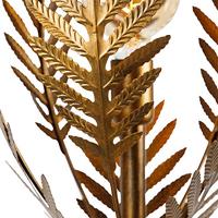 QAZQA Vintage vloerlamp goud 70 cm - Botanica - thumbnail