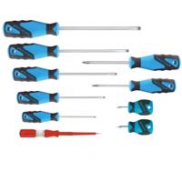 Gedore 1482343 Schroevendraaierset Werkplaats 10-delig Plat, Kruiskop Phillips - thumbnail